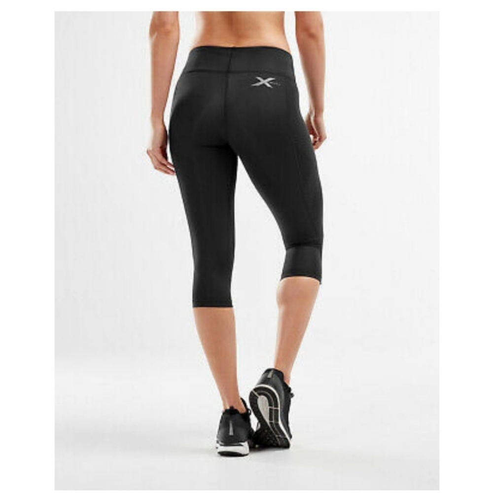 2XU Mid Rise Compression 3/4 Tights - Picture 5 of 6